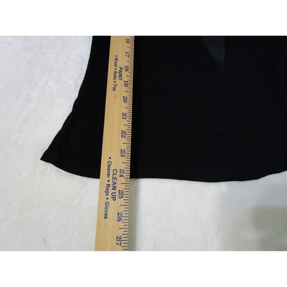 Cha Cha Vents Womens Tank Top Blouse Size S Black - Picture 10 of 11